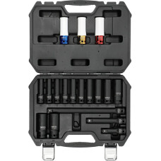 Yato ZESTAW NASADEK UDAROWYCH 1/2"  18el.