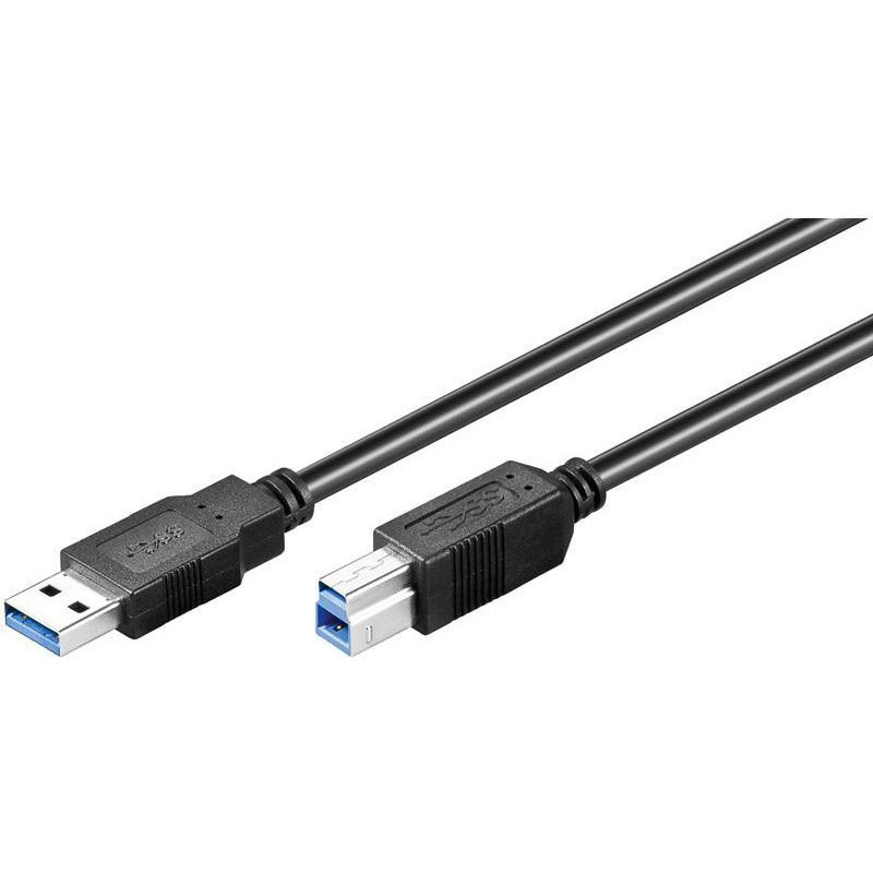 Goobay Kabel USB Goobay USB-A - micro-B 3 m Czarny (93654)