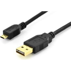 Digitus USB cable Digitus USB-A - microUSB 1.8 m Black (AK-300122-018-S)