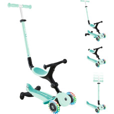 Globber Go-Up Active Lights 360, scooter green/mint
