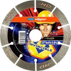 Norton TARCZA DIAMENTOWA SEGMENTOWA 125mm INVICIBLE CUTS ALL