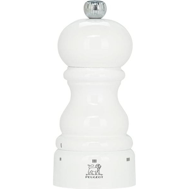 Peugeot Paris Salzm&uuml;hle 12 cm uSelect Z wei&szlig; lackiert Holz