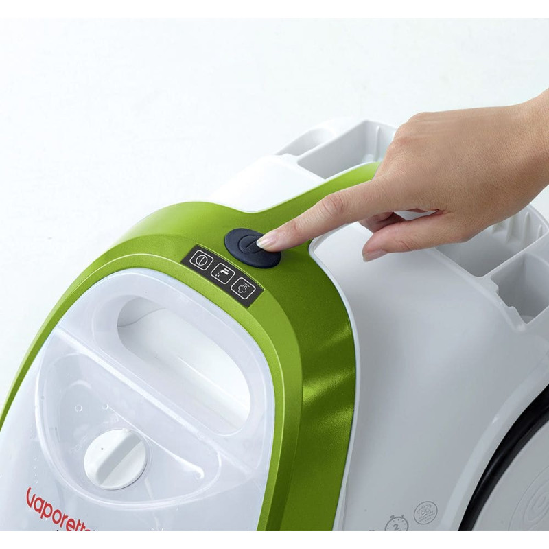 Polti | Steam cleaner | PTEU0317 Vaporetto Smart 110 Eco | Power 1500 W | Steam pressure 4 bar | Water tank capacity 2 L | White/Green