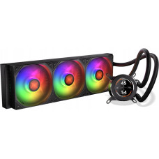 Krux HydroGlance 360 LCD, water cooling, black