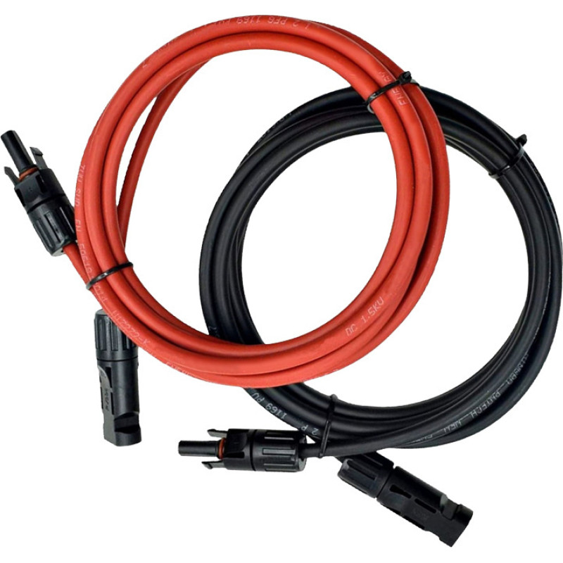 Ecoflow Set 2x Extension cable for solar panels APV MC4 2m