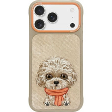 Nimmy Etui Nimmy Big Eyed Pet 2.0 Dog do iPhone 17 Pro Max beżowy