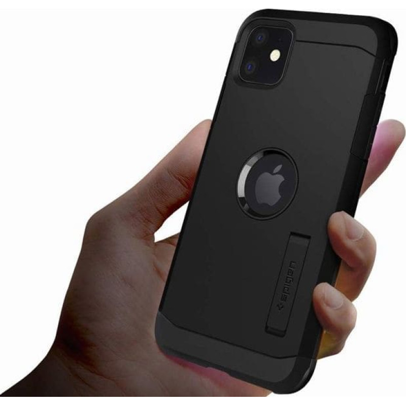 Spigen Etui Spigen Tough Armor to Apple iPhone 11 Black universal