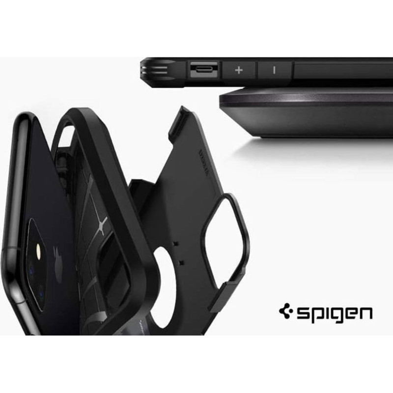 Spigen Etui Spigen Tough Armor to Apple iPhone 11 Black universal
