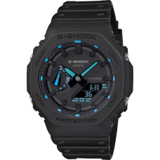 Casio Zegarek Casio Zegarek G-SHOCK Casio Octagon Neon Accent Series "CasiOak" Carbon Core Guard GA-2100-1A2ER