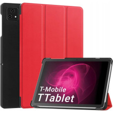 Strado Etui Smart Case do T-Mobile T Tablet 5G 10.36 (Czerwone)