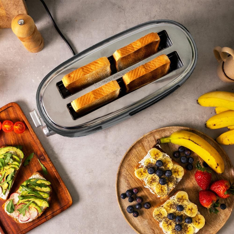 Cecotec Toast&Taste 1600 Retro Double Inox Upright