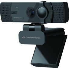 Conceptronic AMDIS08B internetinė kamera 15,9 MP 3840 x 2160 pikseliai USB 2.0 Juoda