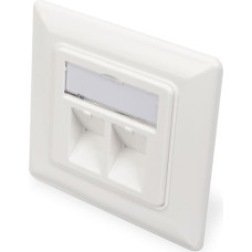 Digitus Leerdose for Keystone Module UP - Ramy 80x80mm Zentralplatte 50x50mm