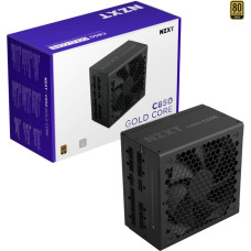 Nzxt C850 GOLD CORE, PC power supply black, 1x 12-pin High Power GPU, 3x PCIe, cable management, 850 Watt