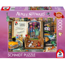 Schmidt Spiele Aimee Stewart: Memories of New York, Puzzle 1000 pieces
