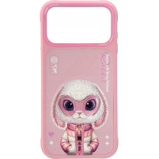 Nimmy Etui Nimmy Cool&Cute 2.0 Rabbit do iPhone 17 Pro rozowy