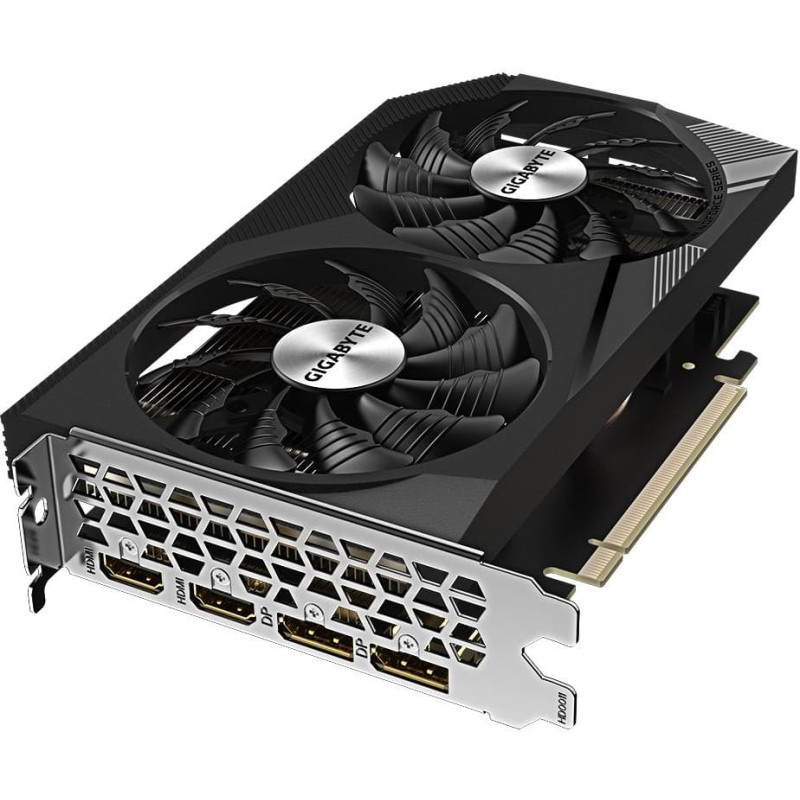 Gigabyte Graphics Card|GIGABYTE|NVIDIA GeForce RTX 3050|8 GB|GDDR6|128 bit|PCIE 4.0 16x|Memory 14000 MHz|2xHDMI|2xDisplayPort|GV-N3050WF2OCV2-8GD