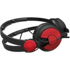 Superlux HD562 Red, zamknięte słuchawki nauszne