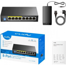 Cudy Przełącznik GS1008P 8-Port Gigabit PoE+ Switch 60W