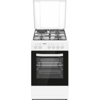 Kombinuota viryklė su mix paviršiumi HFSC-S56E1HSWH HEINNER