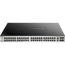 D-Link Switch D-Link Przeł&scaron;cznik DGS-3130-54PS 48GE PoE 4SFP+
