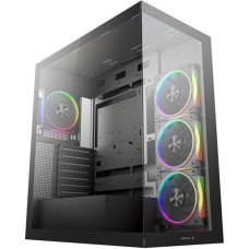 Deepcool CG580 4F V2 „Midi Tower“ Juoda