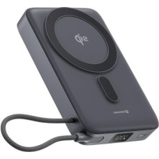 Swissten Powerbank Swissten Powerbank MagSafe Li-Pol 5/9/12V for charging phones and other devices 22013979 10000mAh 1x USB-C 15W czarna