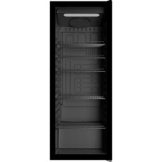 Bomann KSG 7292    schwarz Glast&uuml;rk&uuml;hlschrank 143cm