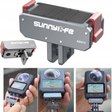 Sunnylife Adapter Magnetyczny Uchwyt Szybkozłączka Na 1/4 Mocowanie Gopro Do Dji Action 5 Pro / 4 / 3 / Ad017-t