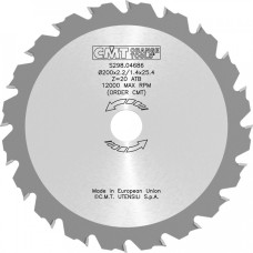 CMT Medžių ir žolės pjovimo diskas 2,2 mm 200 x 25,4 mm, Z20, CMT