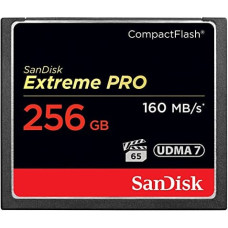 Sandisk Extreme Pro CF     256GB 160MB/s         SDCFXPS-256G-X46