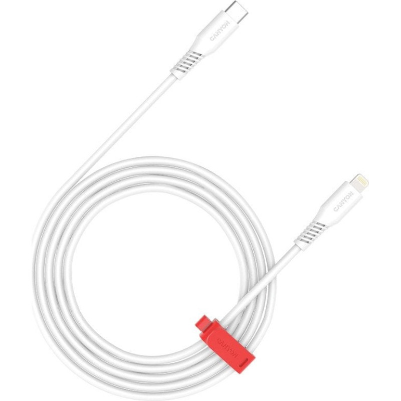 C2G Kabel USB C2G USB-C - Lightning 2 m Biały