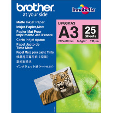 Brother BP60MA3 kopijavimo popierius A3 (297x420 mm) Matinis 25 lapai Balta