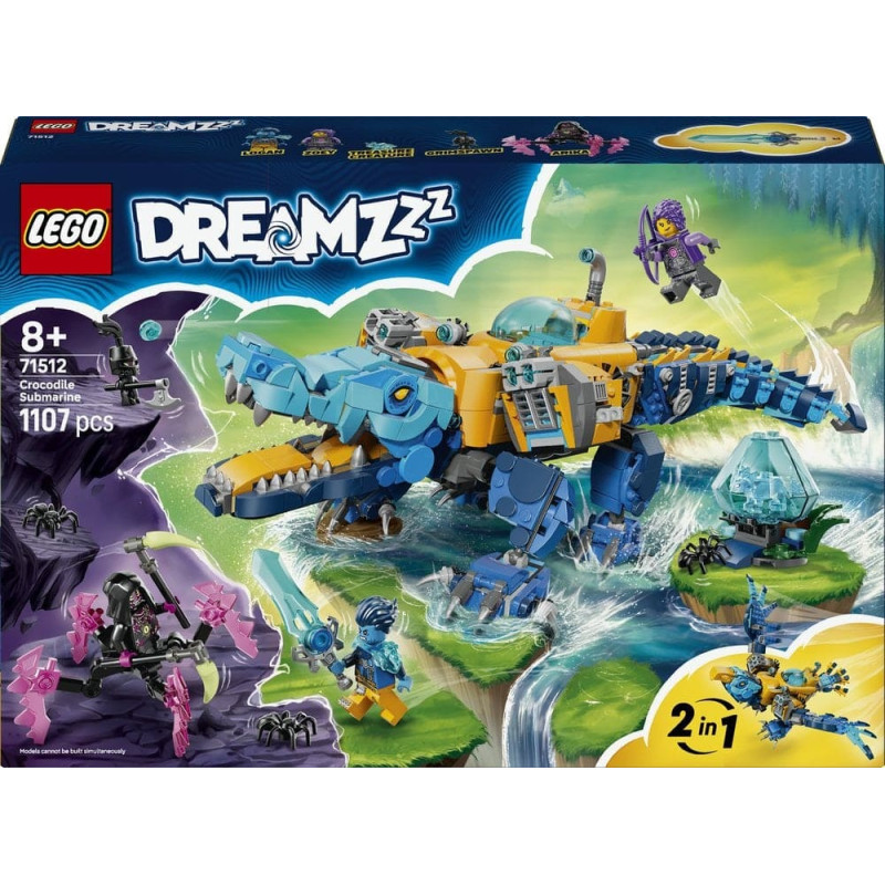 Lego DREAMZzz Krokodyloł&oacute;dź podwodna (71512)