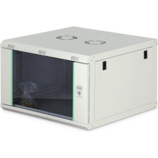 Digitus Szafa Digitus Szafa sieciowa wisząca jednosekcyjna Dynamic 19" 7U, 600x600, drzwi szyba, szary, niezmontowana, 60kg