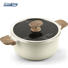 Katlas su dangčiu aliuminio su keramikos danga 4,7L 24x12 cm HR-JLG-WC24, COOKING BY HEINNER