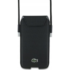 Lacoste Torebka LCPSP15XPVCK XL czarny/black Universal Phone Sleeve Crossbody Petit Pique