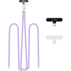 Tech-Protect TECH-PROTECT C7S ROPE CROSSBODY STRAP LAVENDER/GOLD