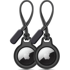 Tech-Protect ROUGH CHAIN 2-PACK APPLE AIRTAG BLACK