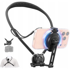 K&F Concept Uchwyt Mocowanie Na Szyję Pov Magnes Magsafe Do Telefonu Iphone + Do Gopro / Kf15.0016