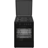 Gāzes plīts HFSC-SME66IBK HEINNER