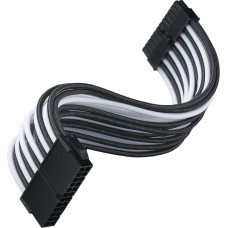 Silverstone Technology SilverStone ATX extension cable SST-PP07E-MBBW (black/white, 30cm)