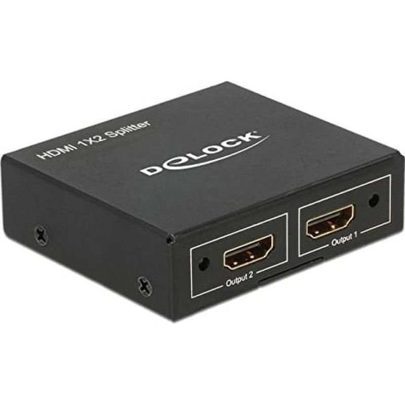 Delock Splitter HDMI blue > 2x HDMI blue 4K