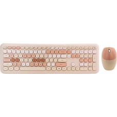 Mofii Wireless keyboard + mouse set MOFII 666 2.4G (beige)
