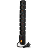 Acar Power strip Acar S8 overvoltage 8 sockets 3 m black (W0148)