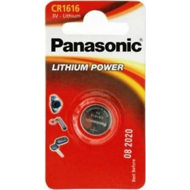 Panasonic Lithium Power CR1616 1 pcs.