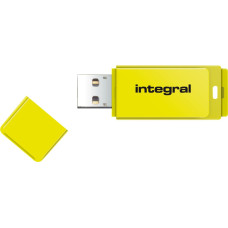 Integral INFD32GBNEONYL USB atmintukas 32 GB USB A tipo 2.0 Geltona