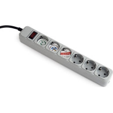 Gembird PROTECTOR POWER SURGE 1.8M/6OUTL SPG6-B-6C GEMBIRD