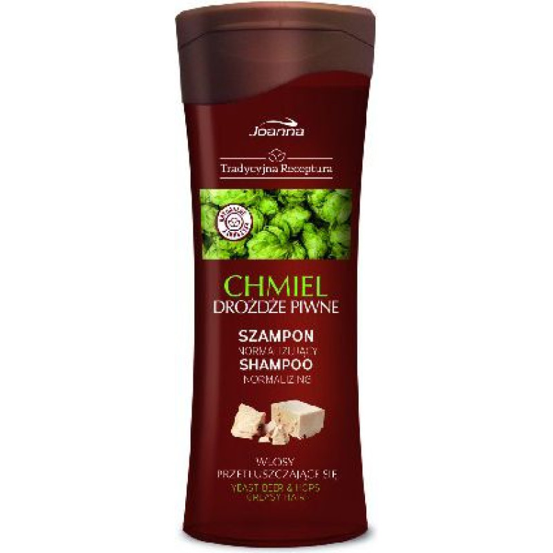 Joanna Traditional Recipe Hair Shampoo normalizing Hops and Drogje Hazel 300ml - 521612