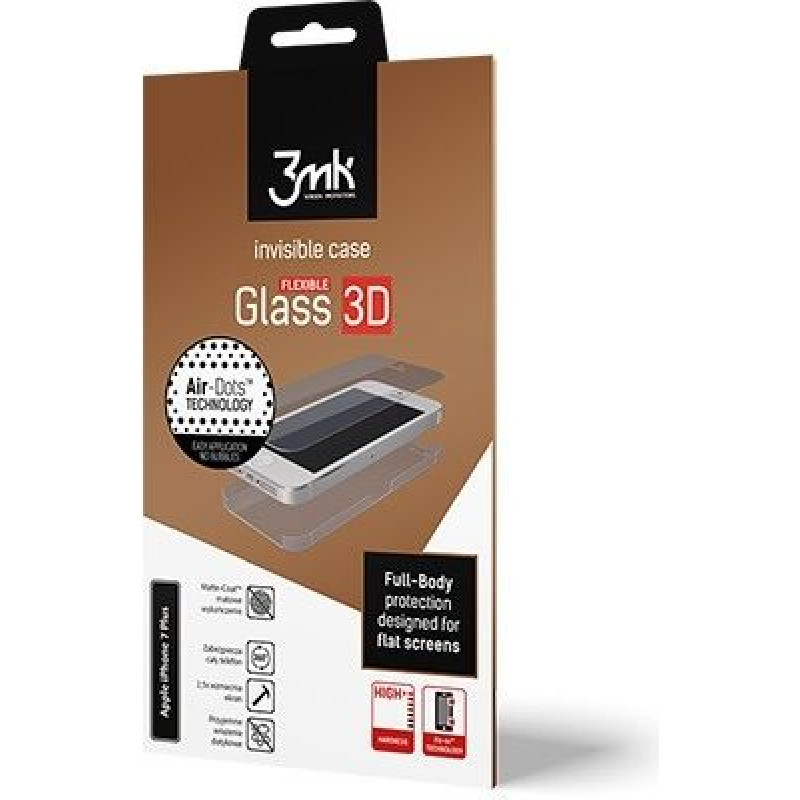 3MK FlexibleGlass 3D iPhone 8 Plus hybrid glass + back foil (3M000235)